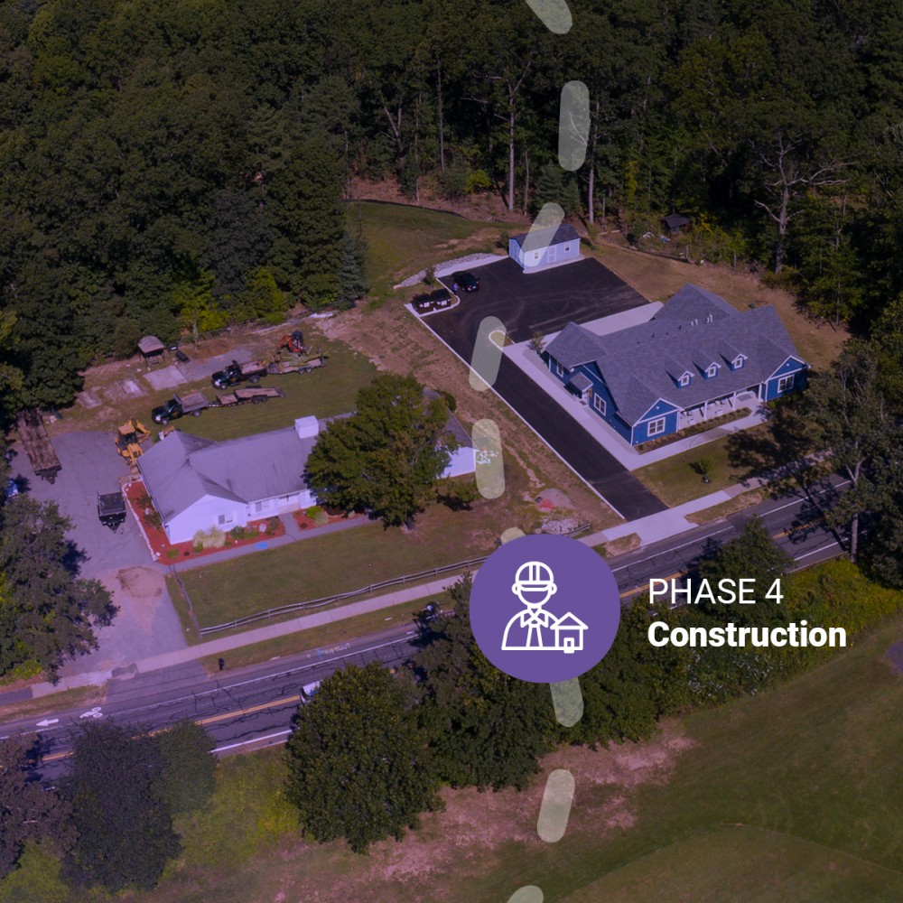 PHASE 4: Construction    CIL oversees the day-to-day design and construction happenings of your vision, closely overseeing the schedule and budget to make sure project goals are being met. 