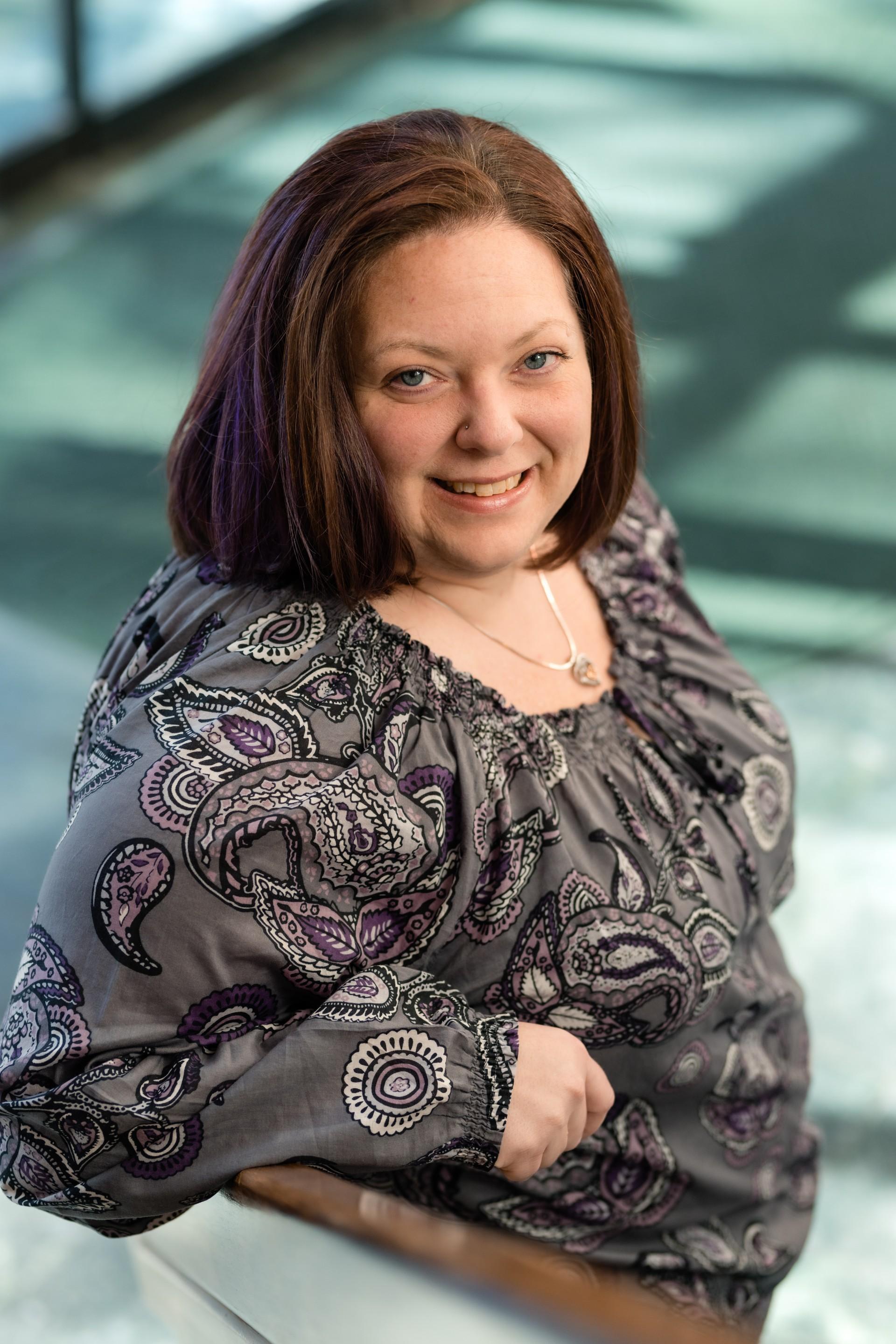 Portrait of Janelle smiling