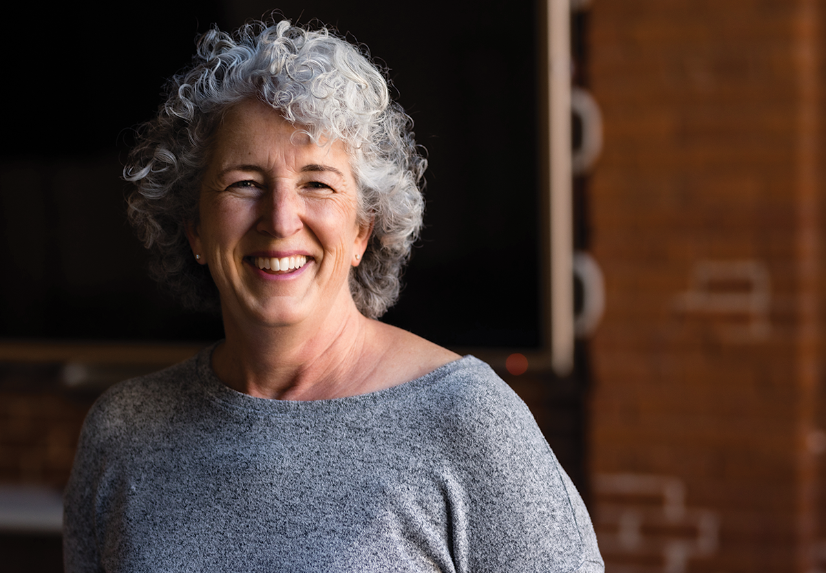 Portrait of Susie smiling